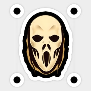 Ghostface Scream mask Sticker